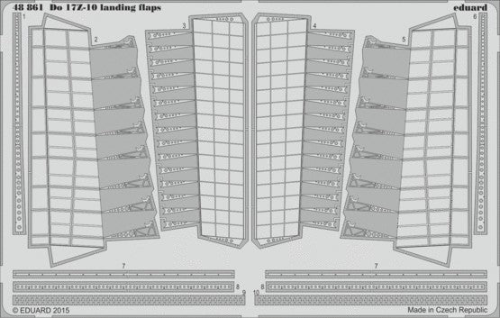 Eduard 48861 1/48 Aircraft- Do17Z10 Landing Flaps for ICM