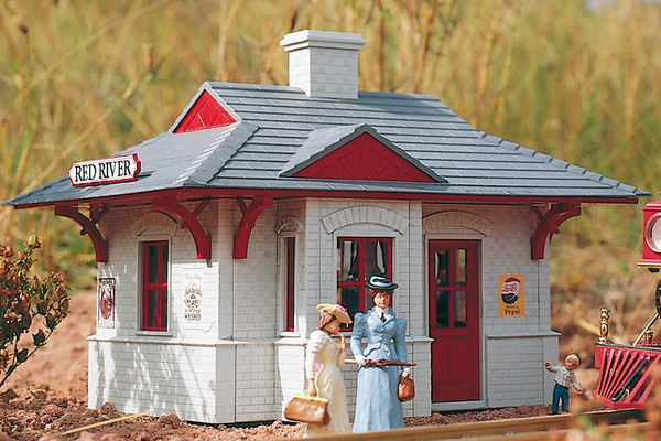 PIKO 62228 G Scale Red River Station Kit