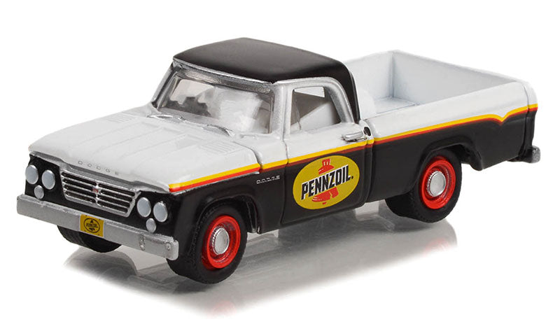 Greenlight 35240-A 1/64 Scale Pennzoil - 1964 Dodge D-100 Pickup