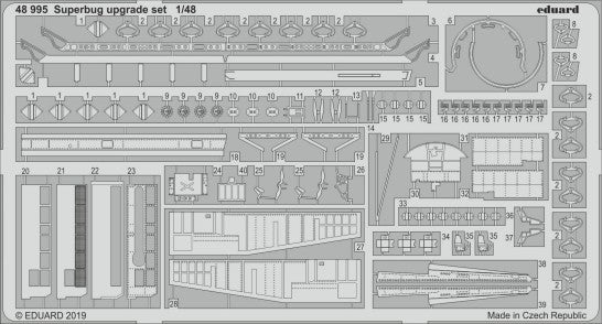 Eduard 48995 1/48 Aircraft- Superbug Upgrade Set for EDU (D)