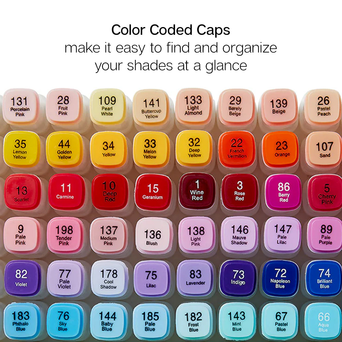 Double-Ended Alcohol Markers 120 Colors