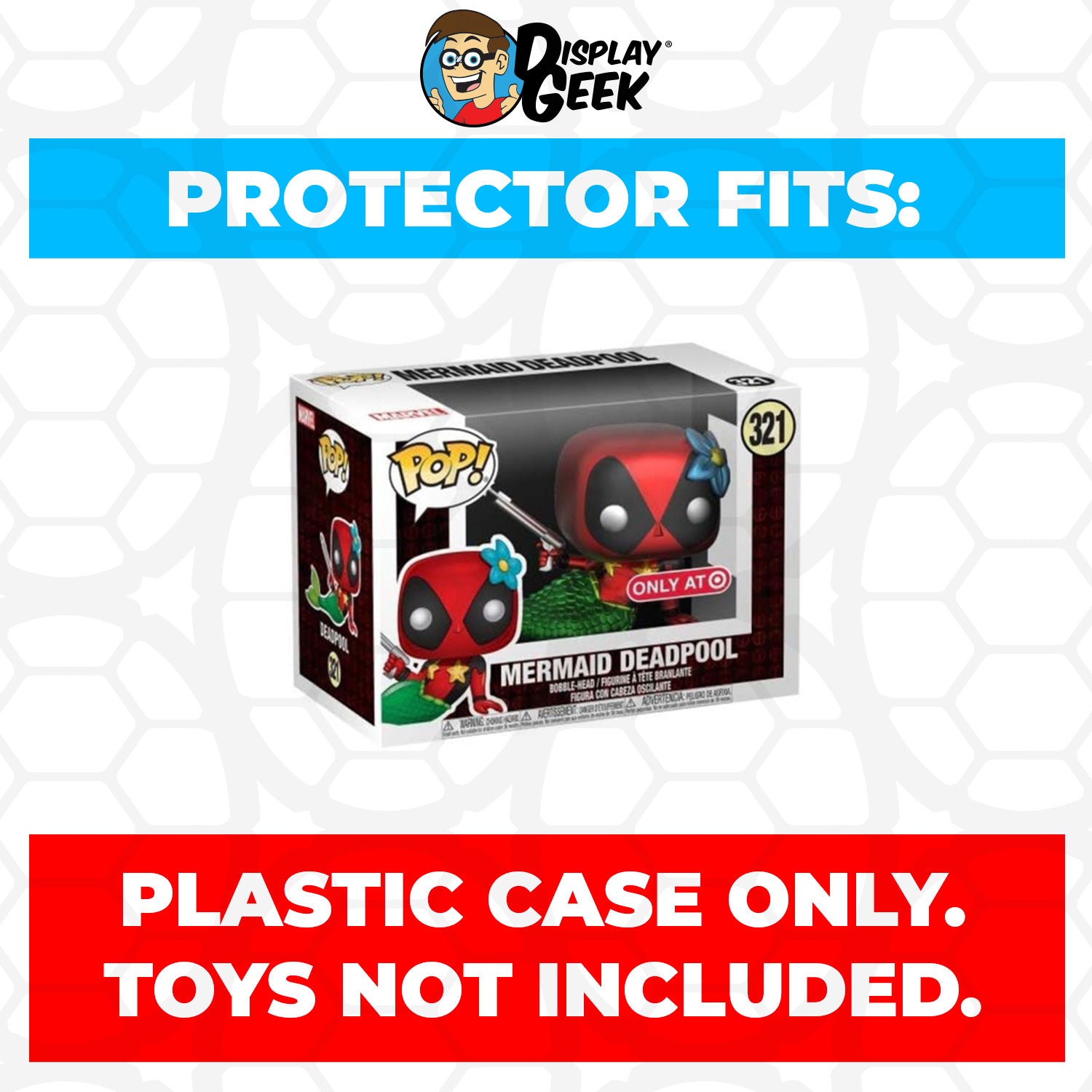 Pop Protector for 4 inch Funko Pop Holiday Sexy Deadpool #1442