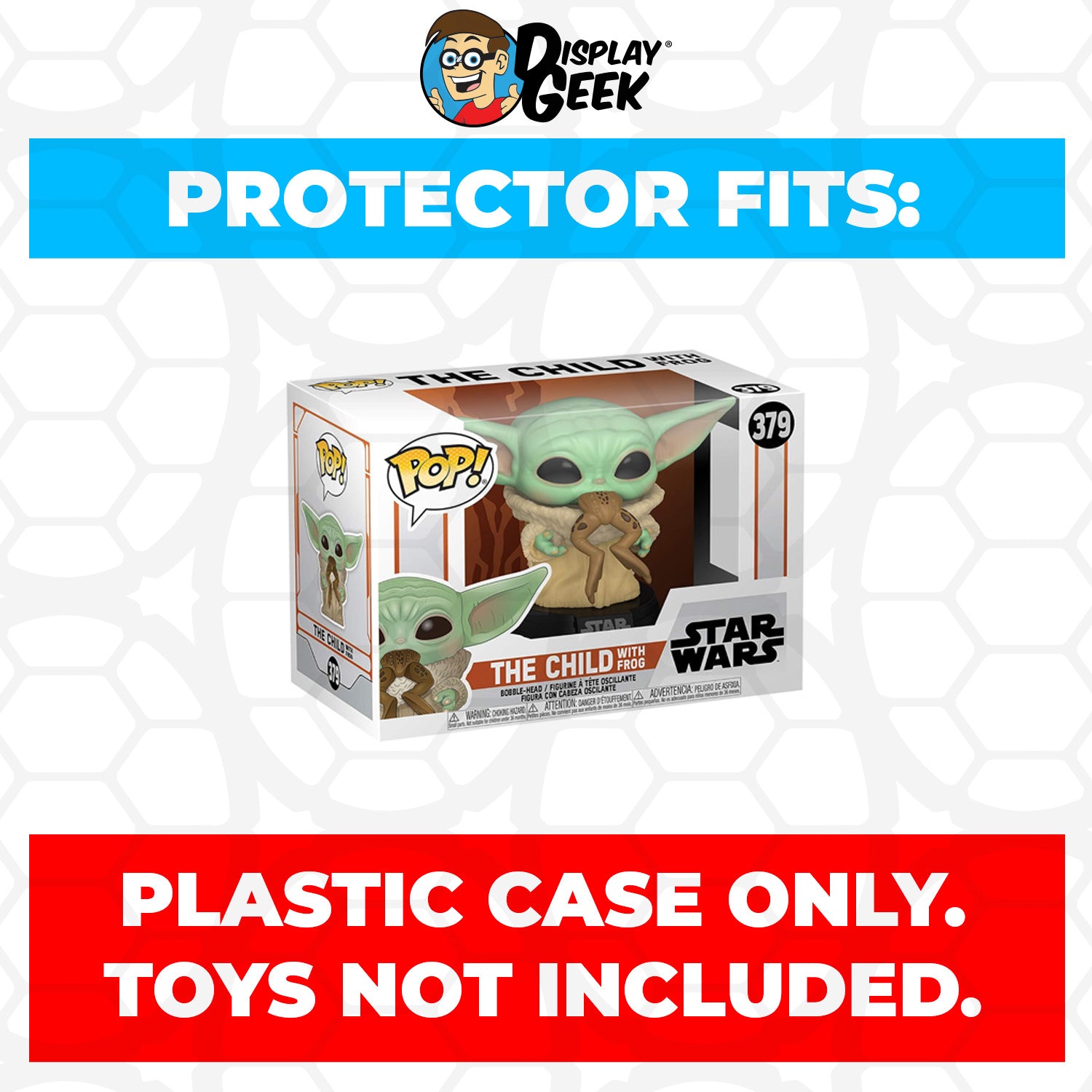 Pop Protector for 4 inch Funko Pop The Child Force Wielding #385