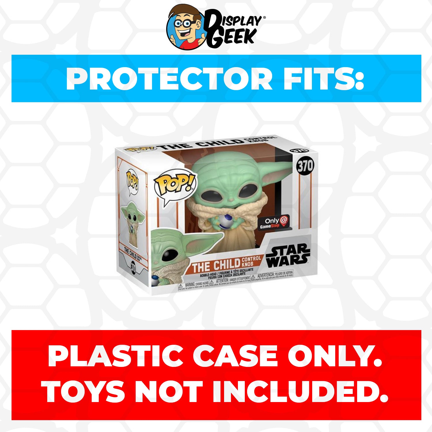 Pop Protector for 4 inch Funko Pop The Child Force Wielding #385