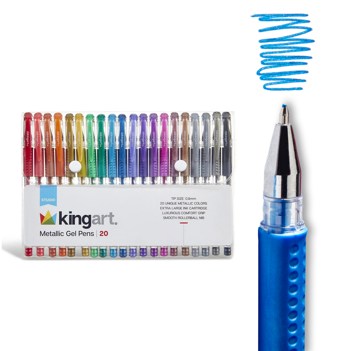 Gel Pens 20 Metallic Colors