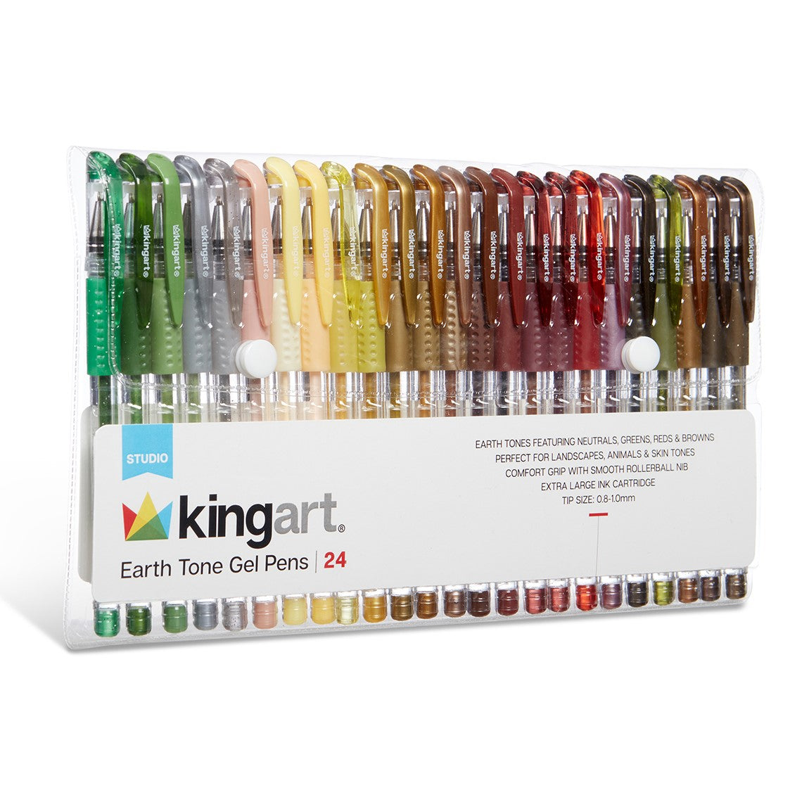Gel Pens 24 Earth Tone Colors
