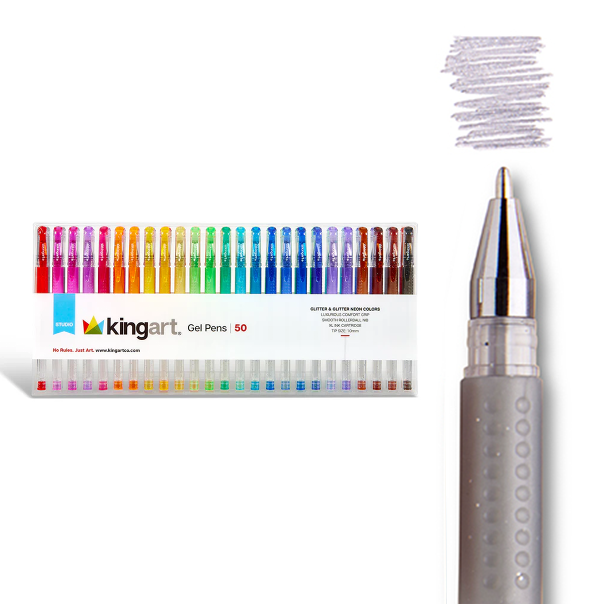 Gel Pens 50 Glitter Colors