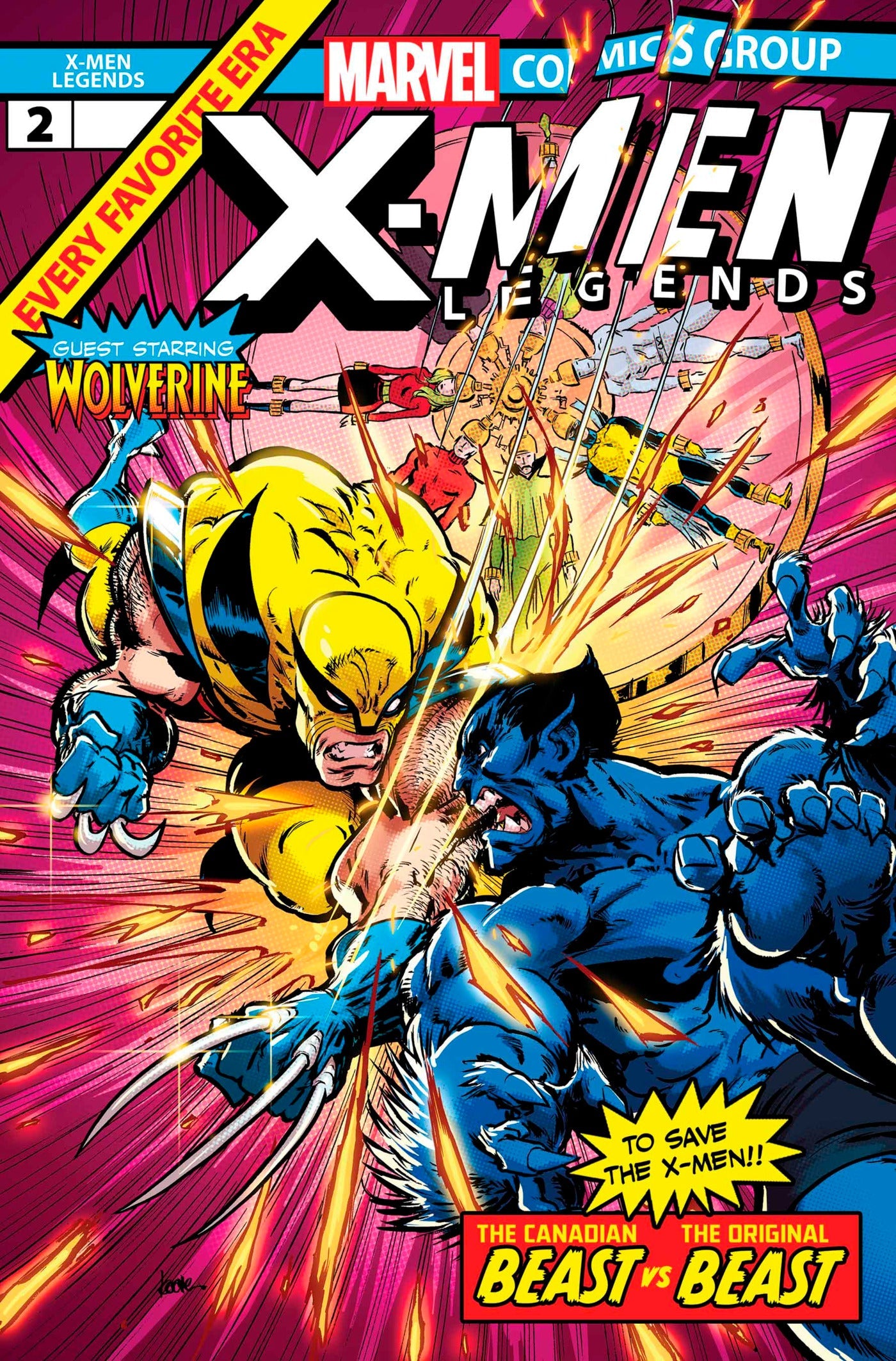 X-Men Legends #2 A Kaare Andrews Roy Thomas (09/21/2022) Marvel