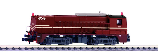 Piko 40445 N Scale N 2275 Diesel NS IV Red/Brown