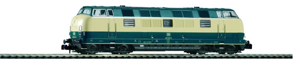 Piko 40504 N Scale N BR 221 Diesel DB IV Beige/Blue