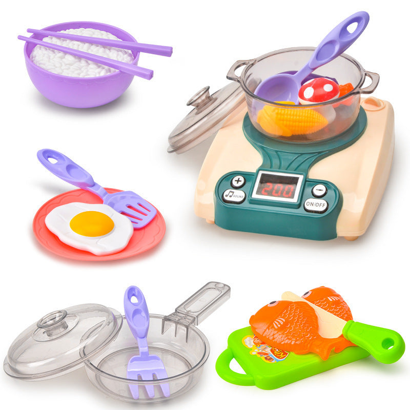 Kids Play House Kitchen Set – Interactive Cooking Toy for Early Development