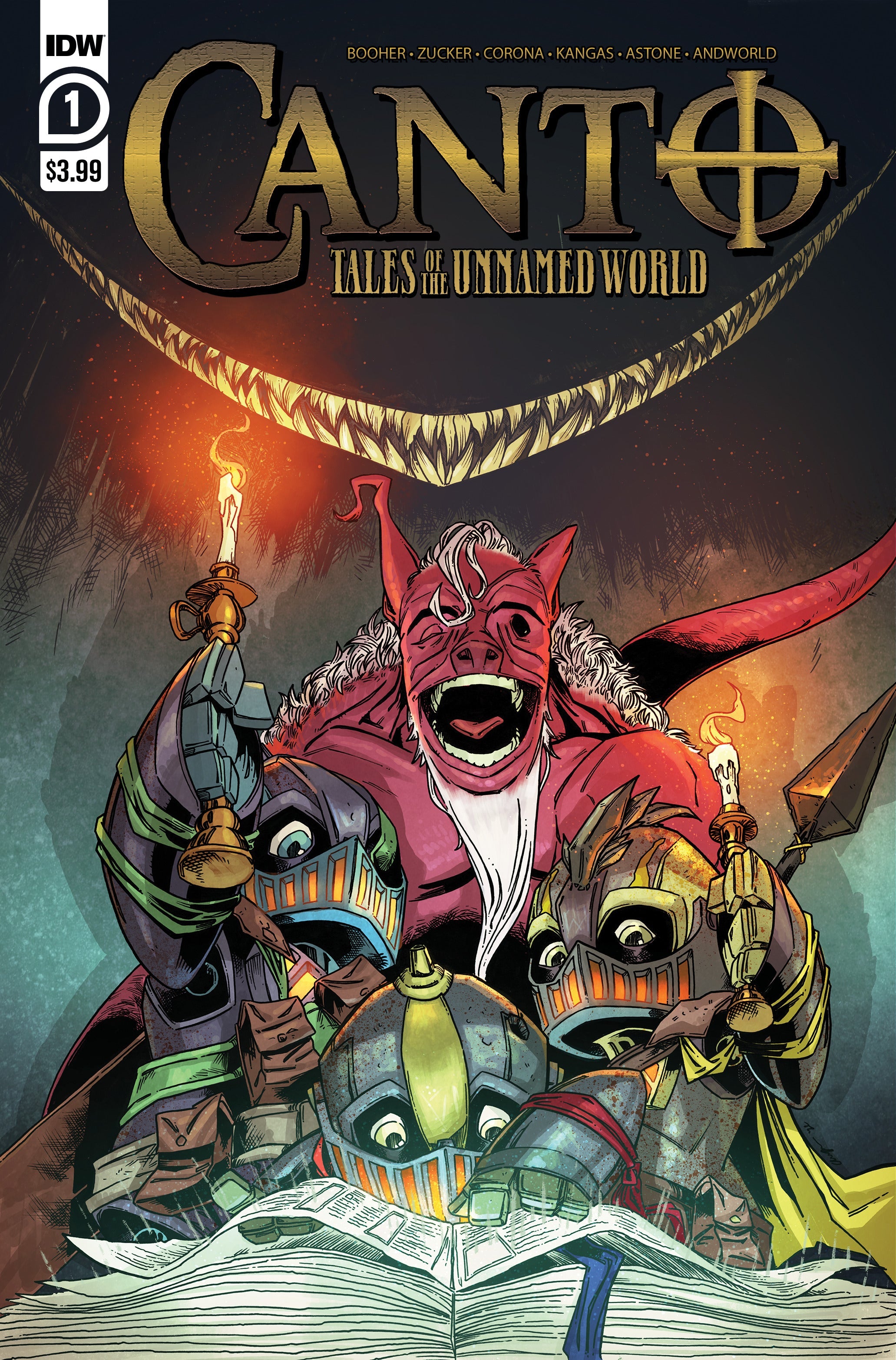Canto Tales Of The Unnamed World #1 A Liana Kanga David Booher (06/29/2022) Idw