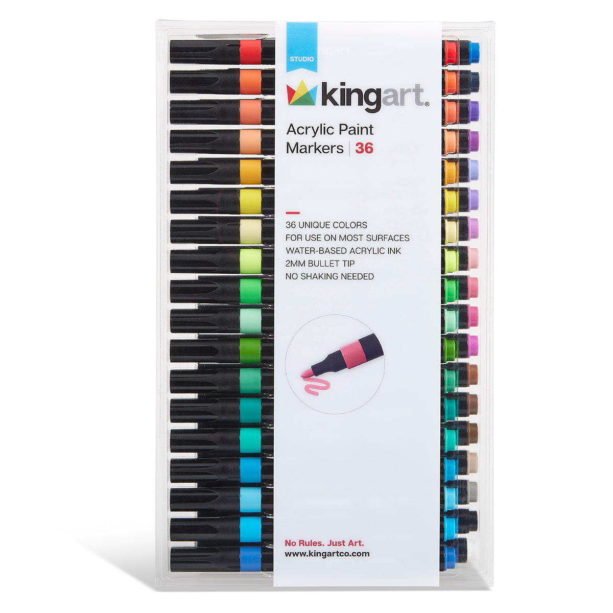 Acrylic Paint Markers 36 Colors