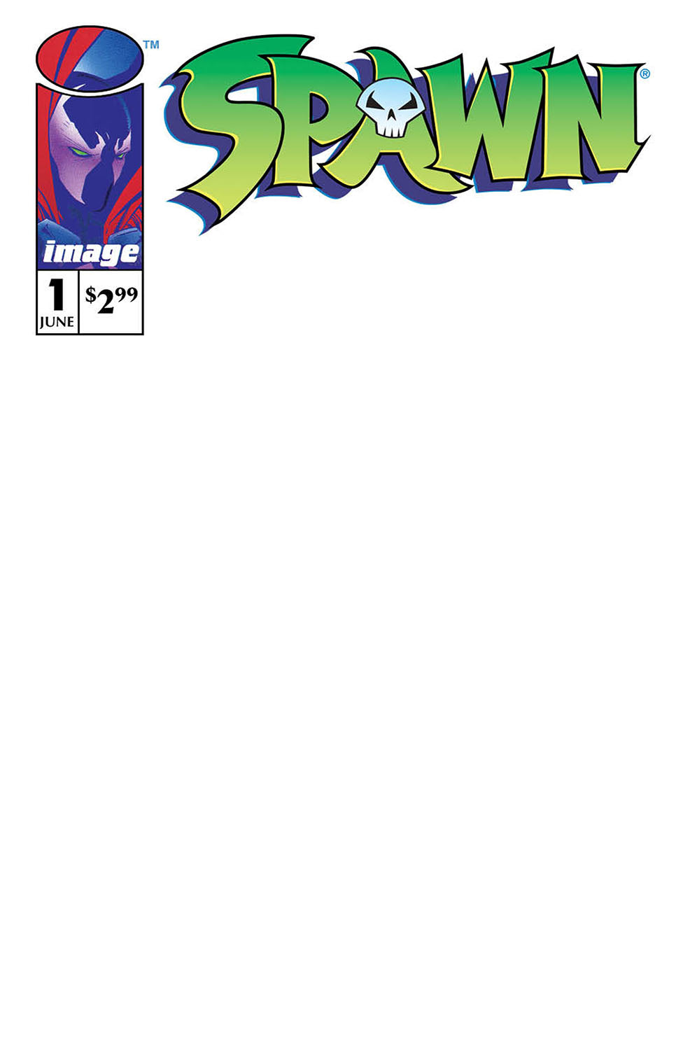 Spawn #1 30Th Annv Blank Sketch (06/22/2022) Image