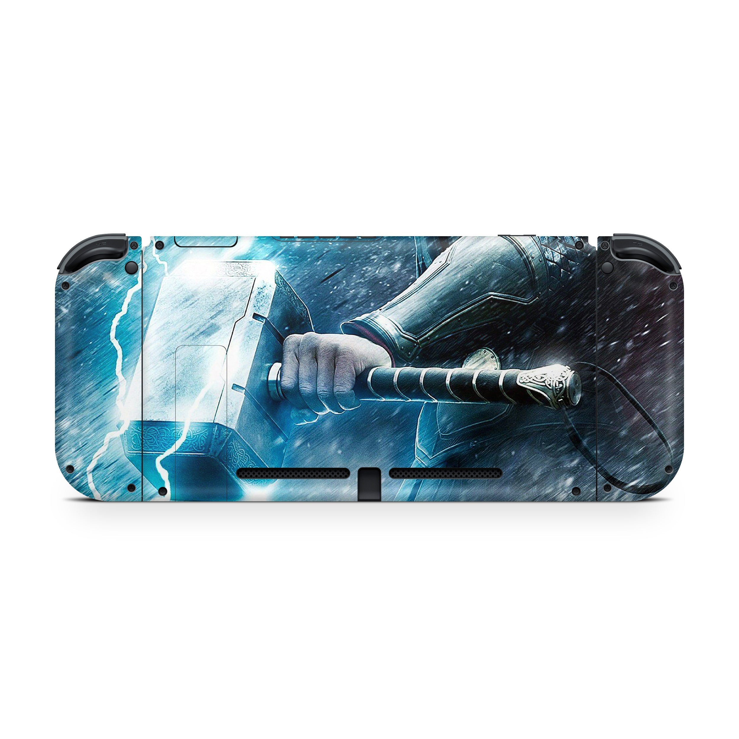 Thunder God Nintendo Switch OLED Skin