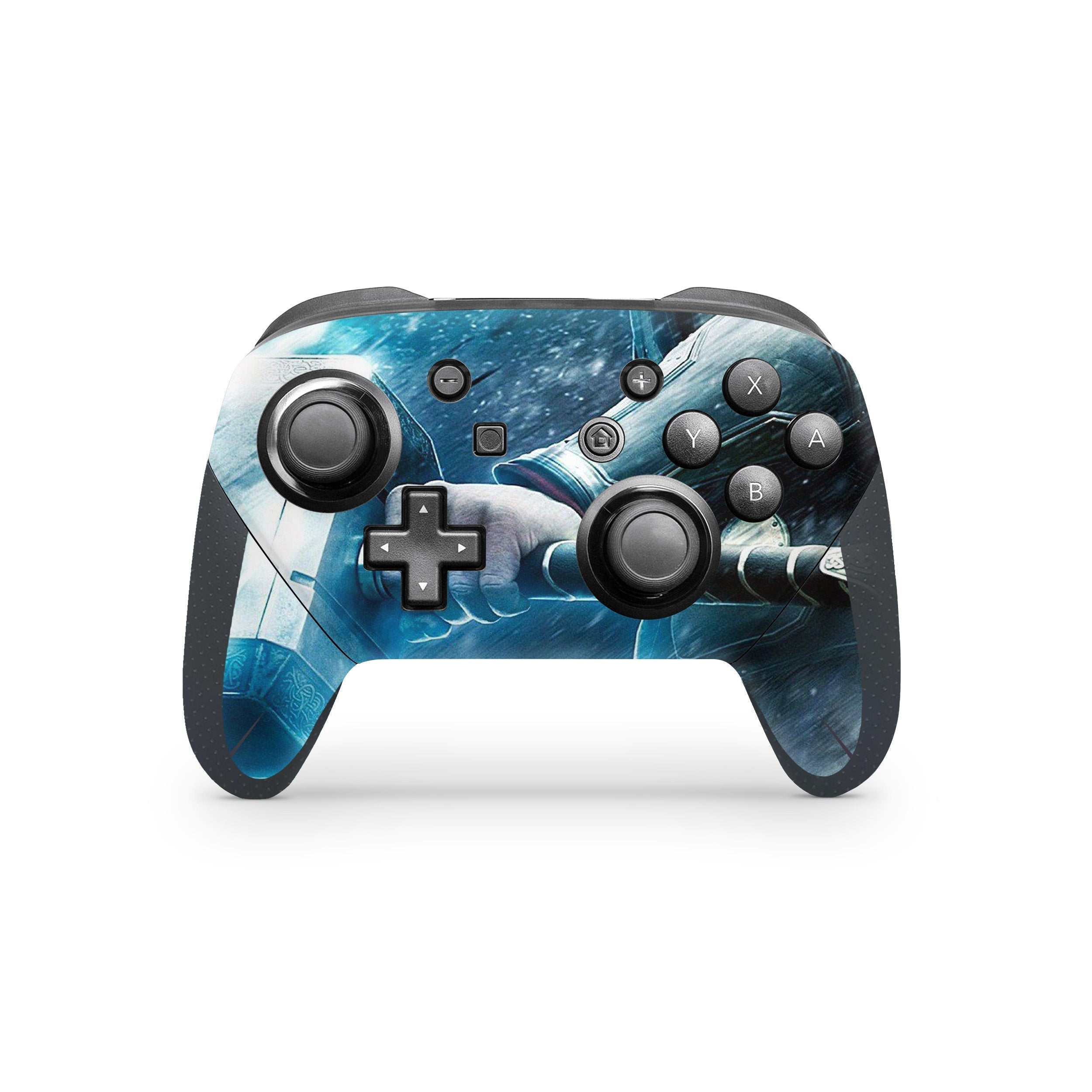 Thunder God Nintendo Switch Pro Controller Skin