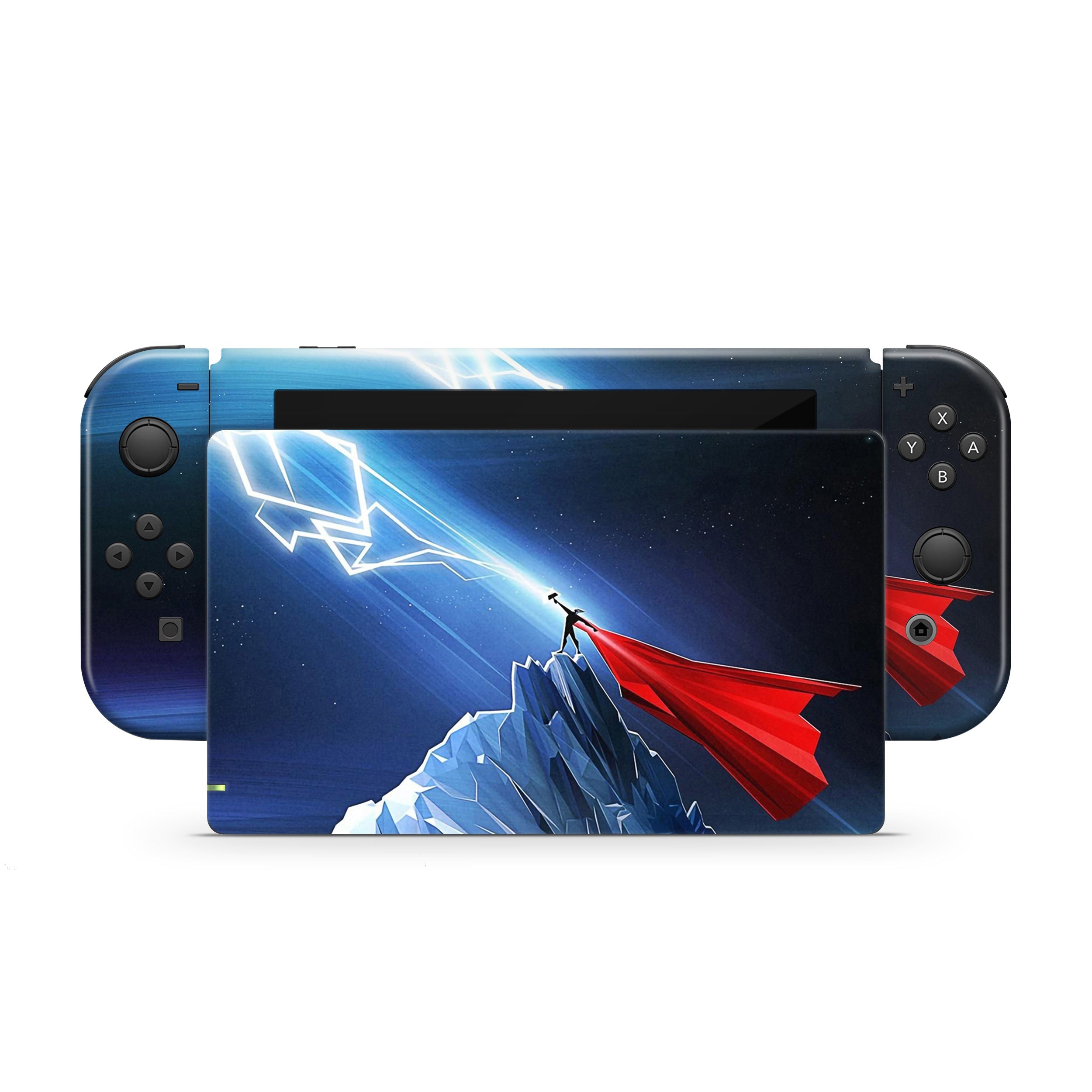 Thunder God Nintendo Switch Skin