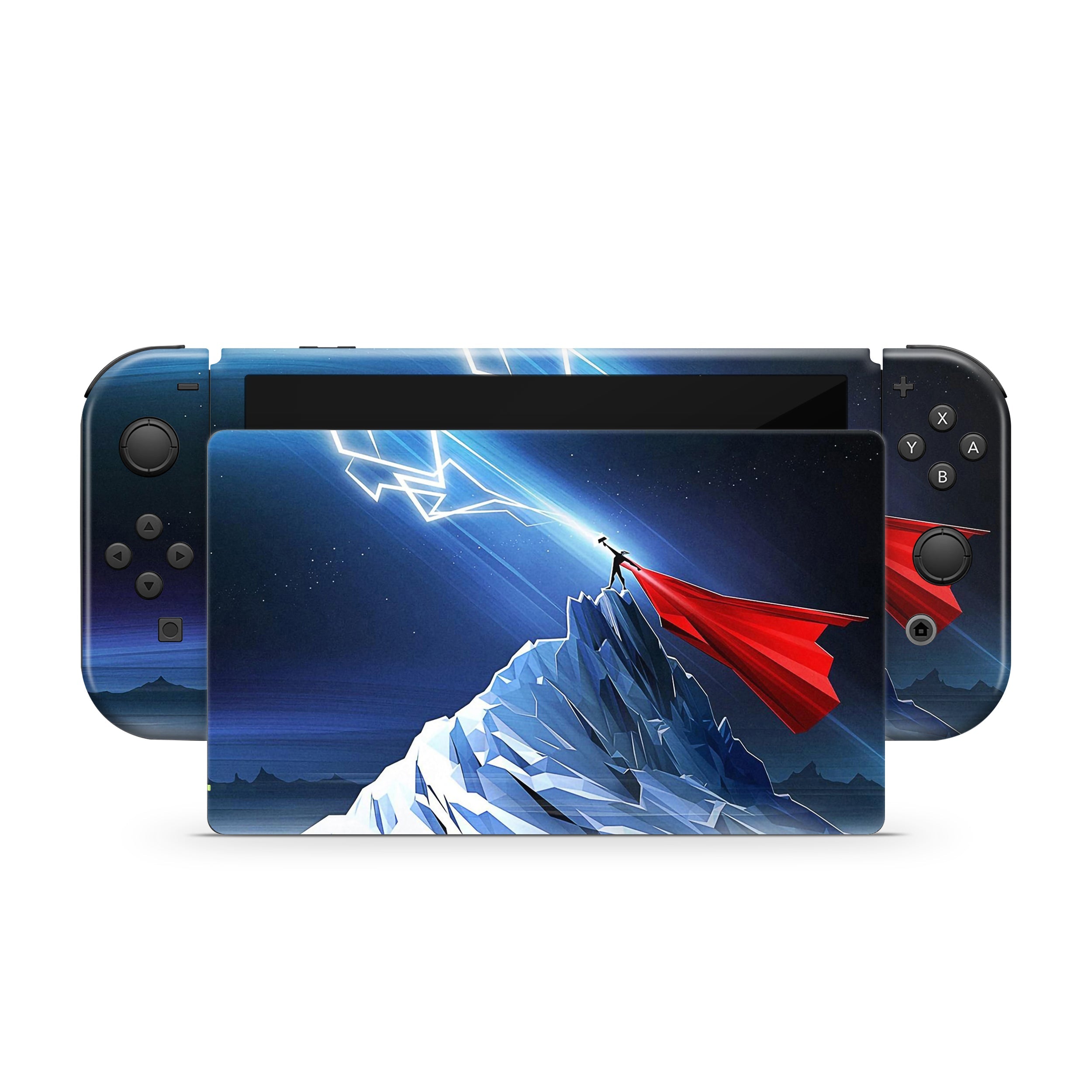 Thunder God Nintendo Switch OLED Skin
