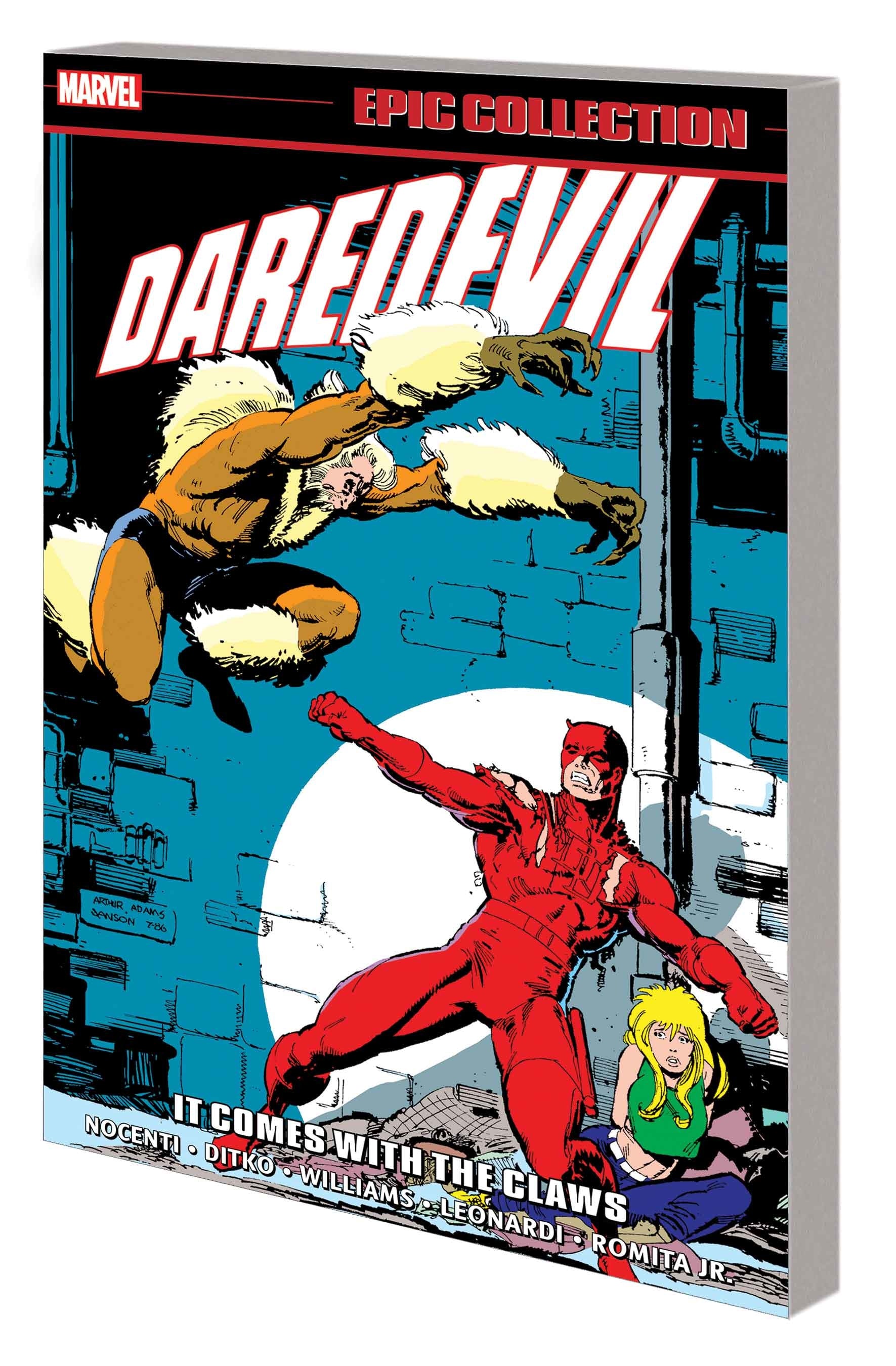 Daredevil Epic Collection Tp It Comes With Claws (08/10/2022) Marvel