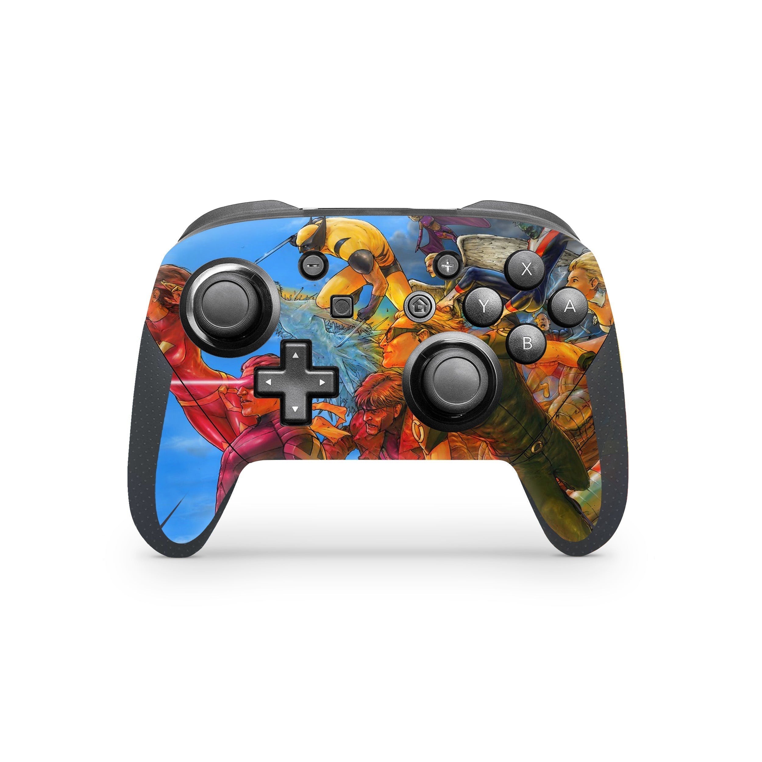 Mutant Warriors Nintendo Switch Pro Controller Skin