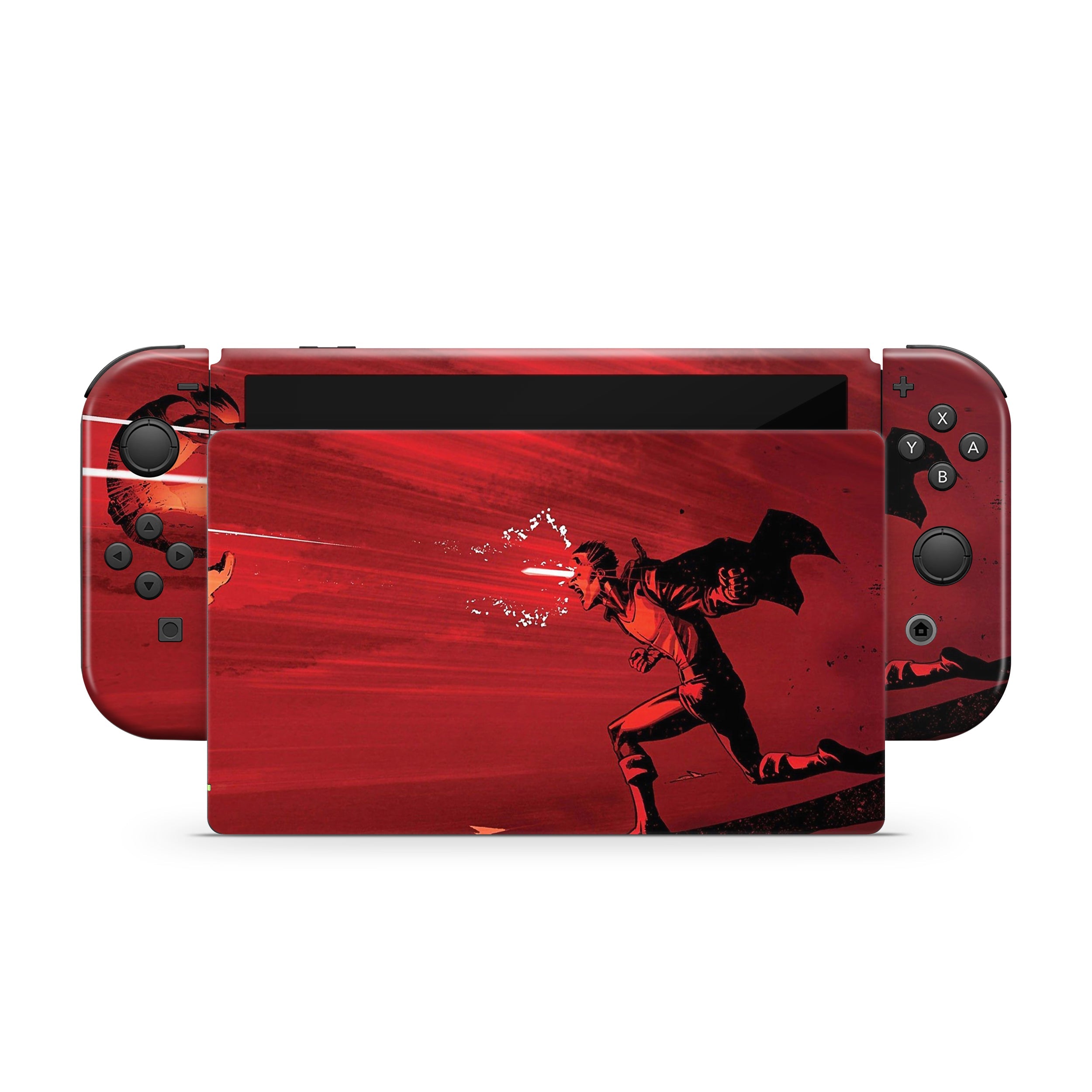 Optical Blast Nintendo Switch OLED Skin
