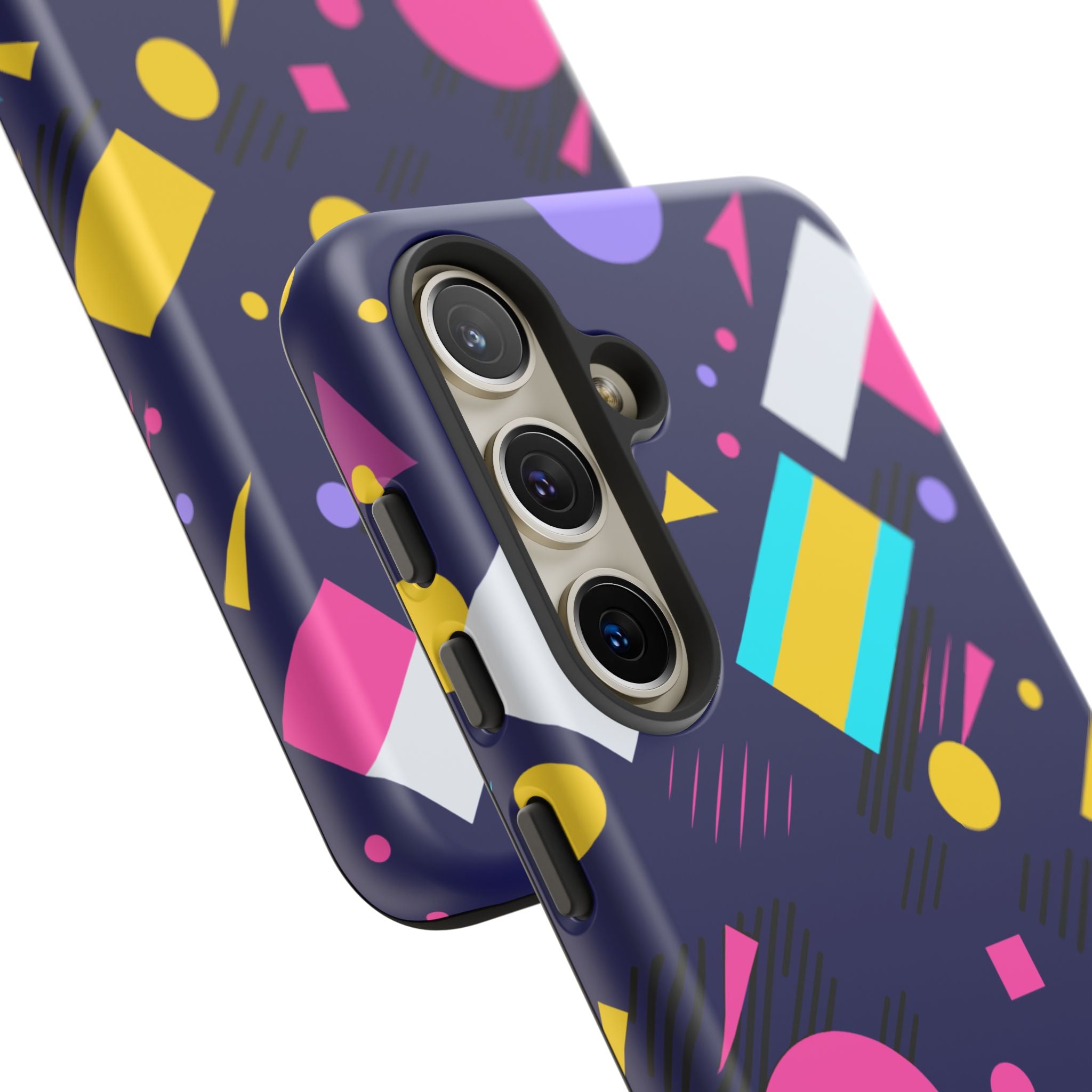 80s / 90s RETRO PATTERN DARK | Tough Phone Case