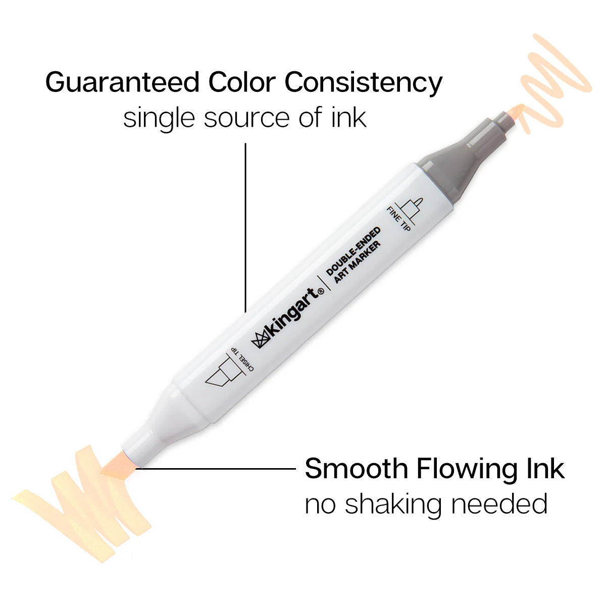 Double-Ended Alcohol Markers 12 Neutral Colors