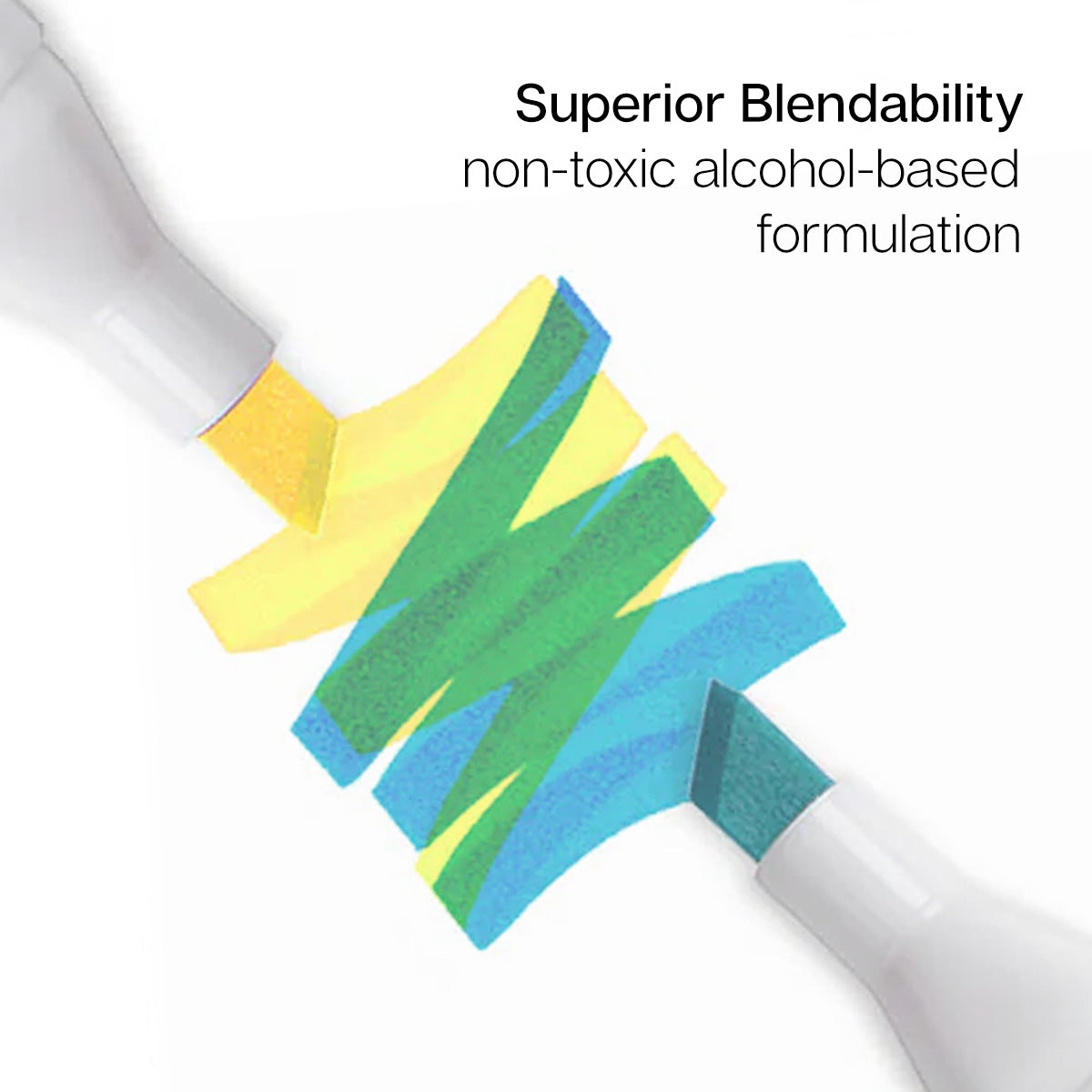 Double-Ended Alcohol Markers 24 Bright Colors