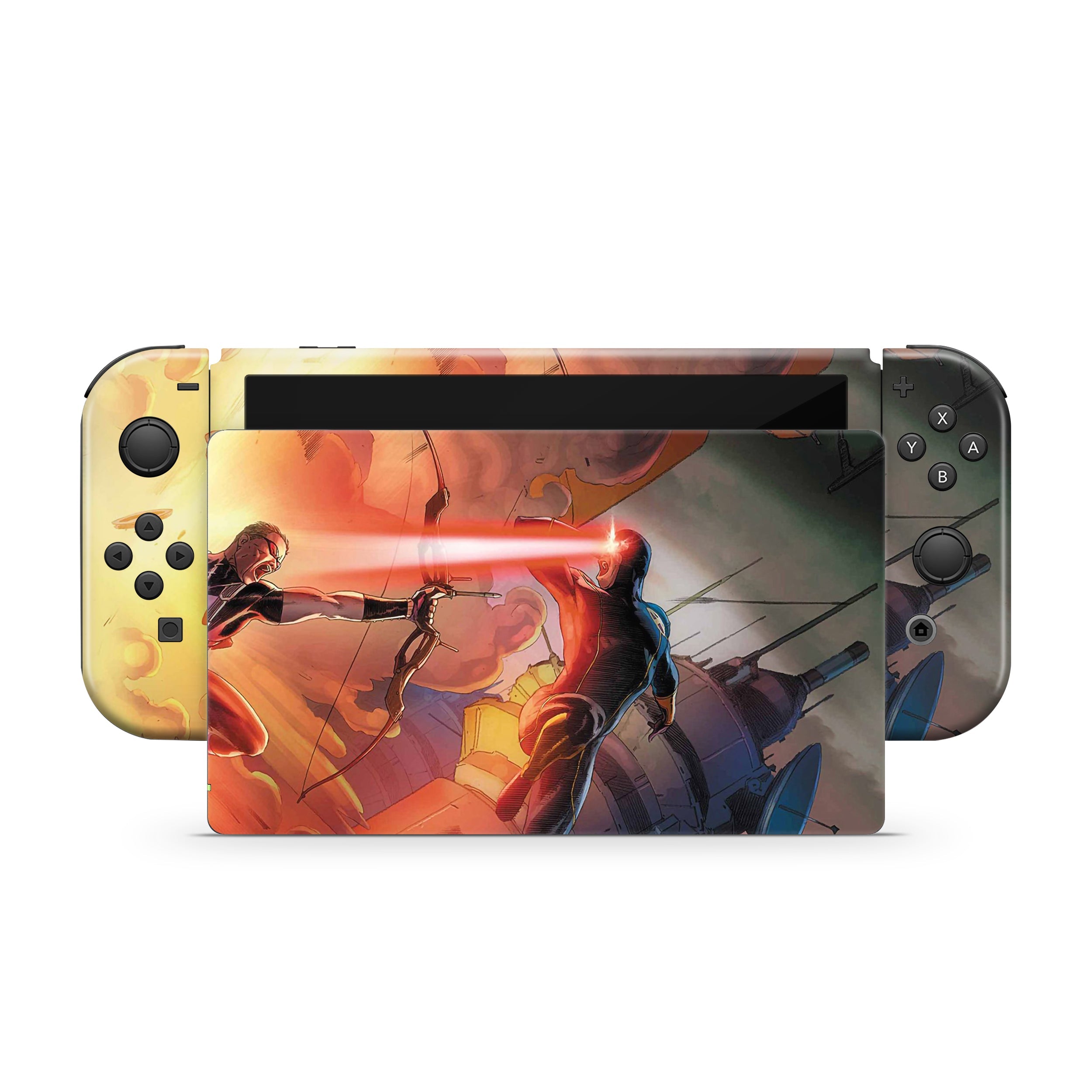 Optical Blast Nintendo Switch OLED Skin