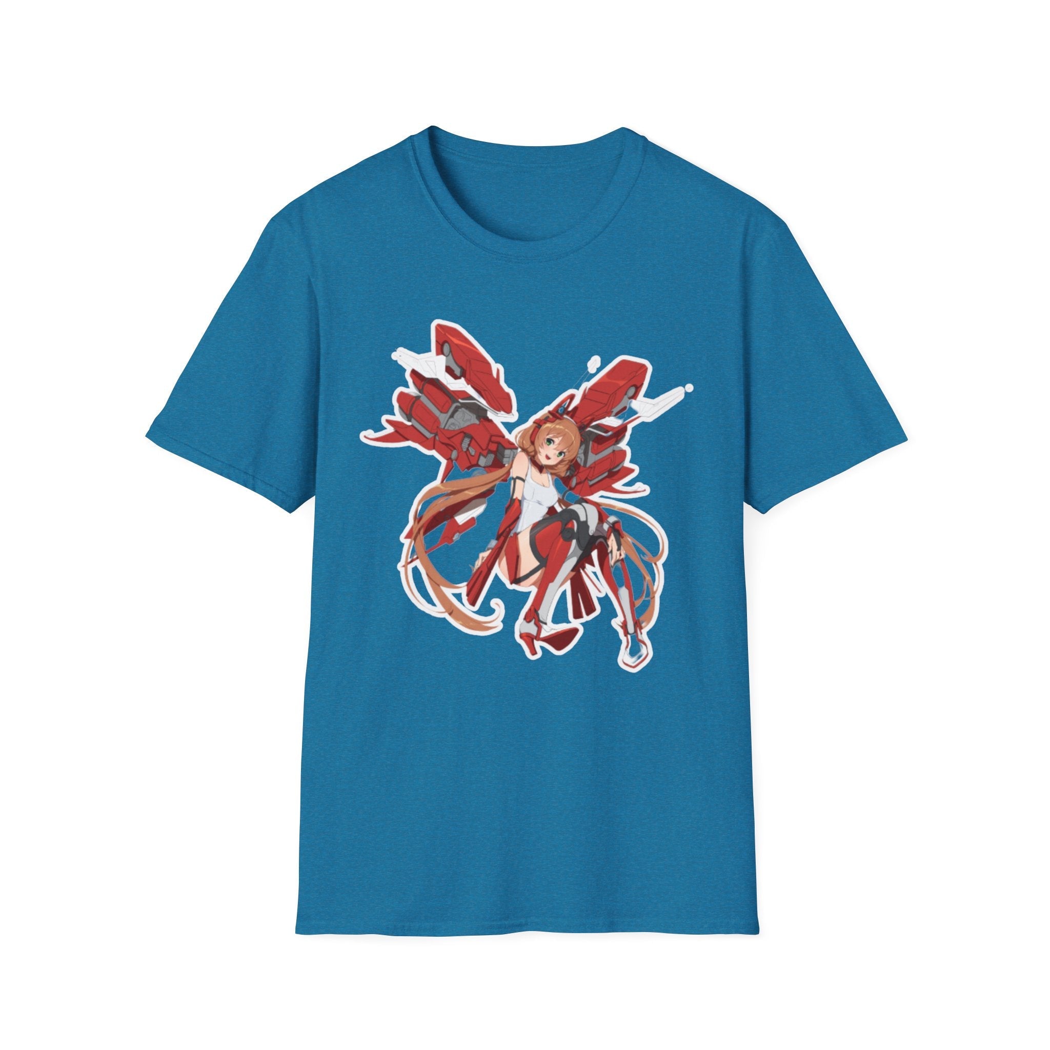 Red Butterfly Graphic Unisex T-Shirt, Cute Casual Tee, Anime-Inspired Apparel, Gift for Friends, Birthday Surprise