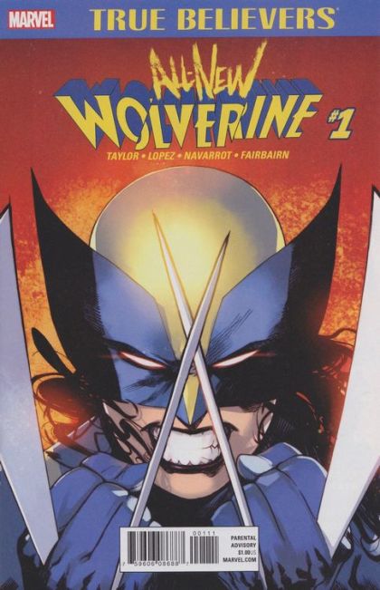 True Believers: All New Wolverine #1 (Marvel, 2017)