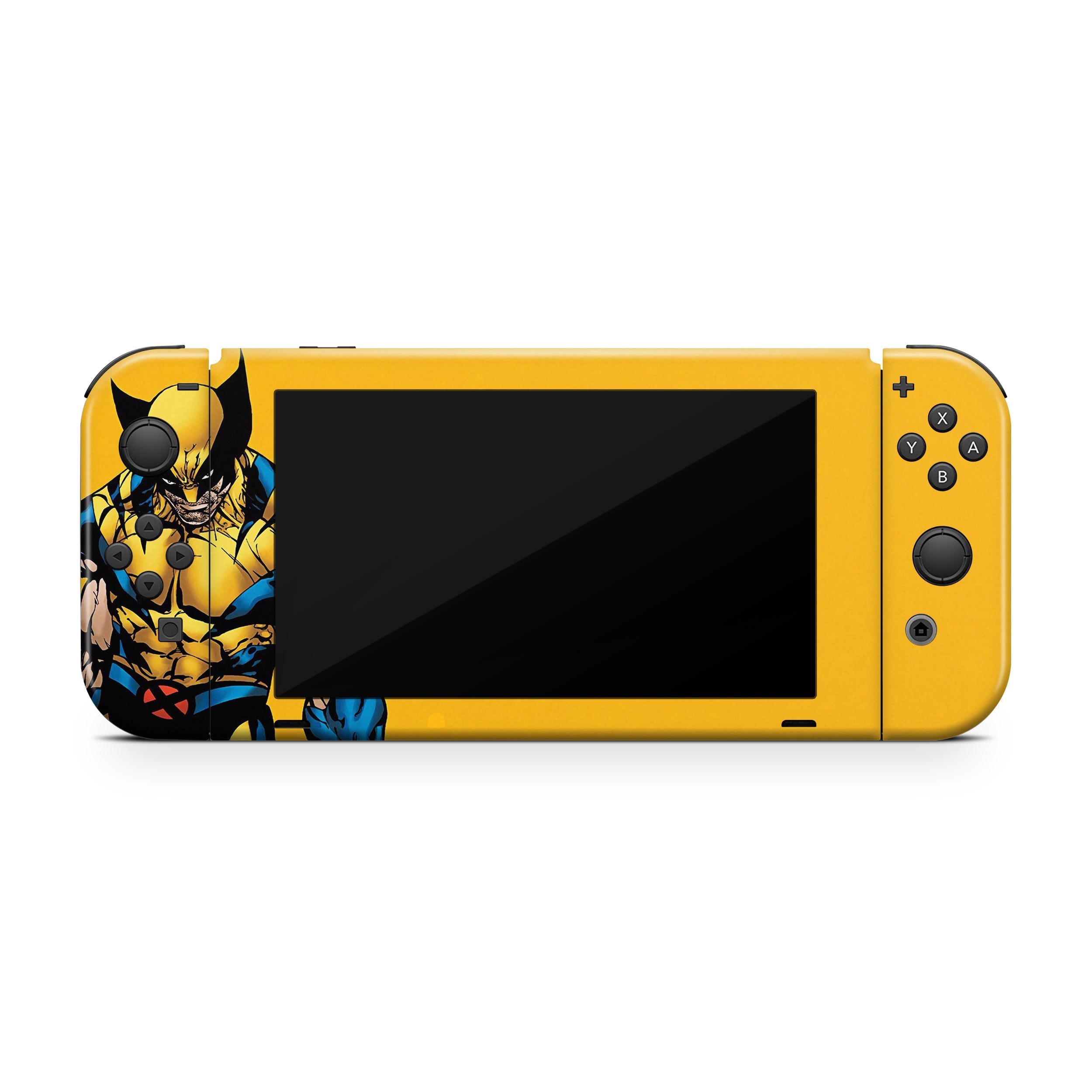 Metallic Claws Nintendo Switch Skin