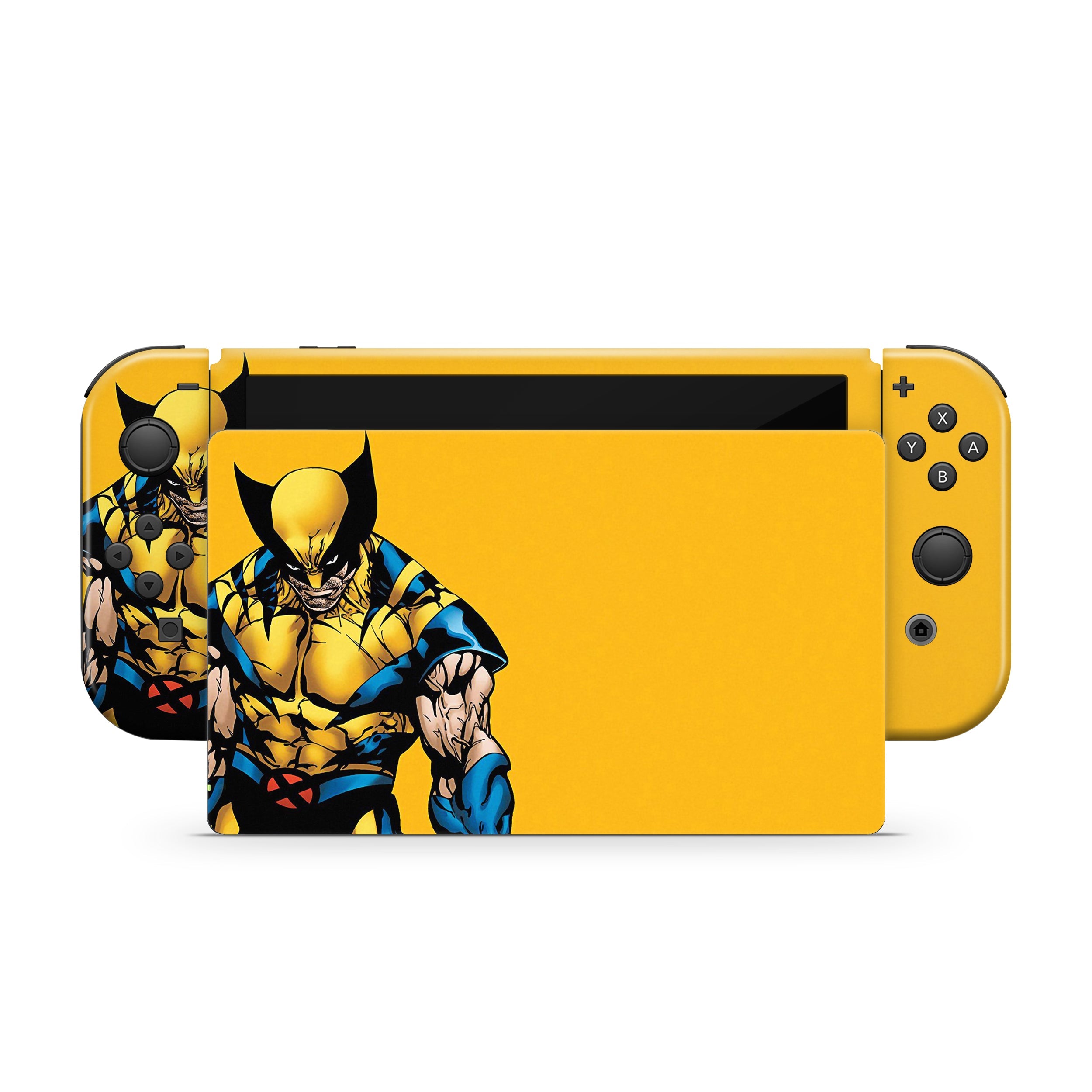 Metallic Claws Nintendo Switch OLED Skin