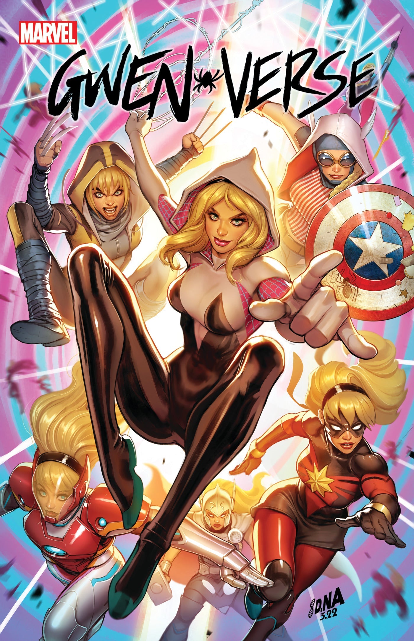 Spider-Gwen Gwenverse #5 A David Nakayama Tim Seeley (08/24/2022) Marvel