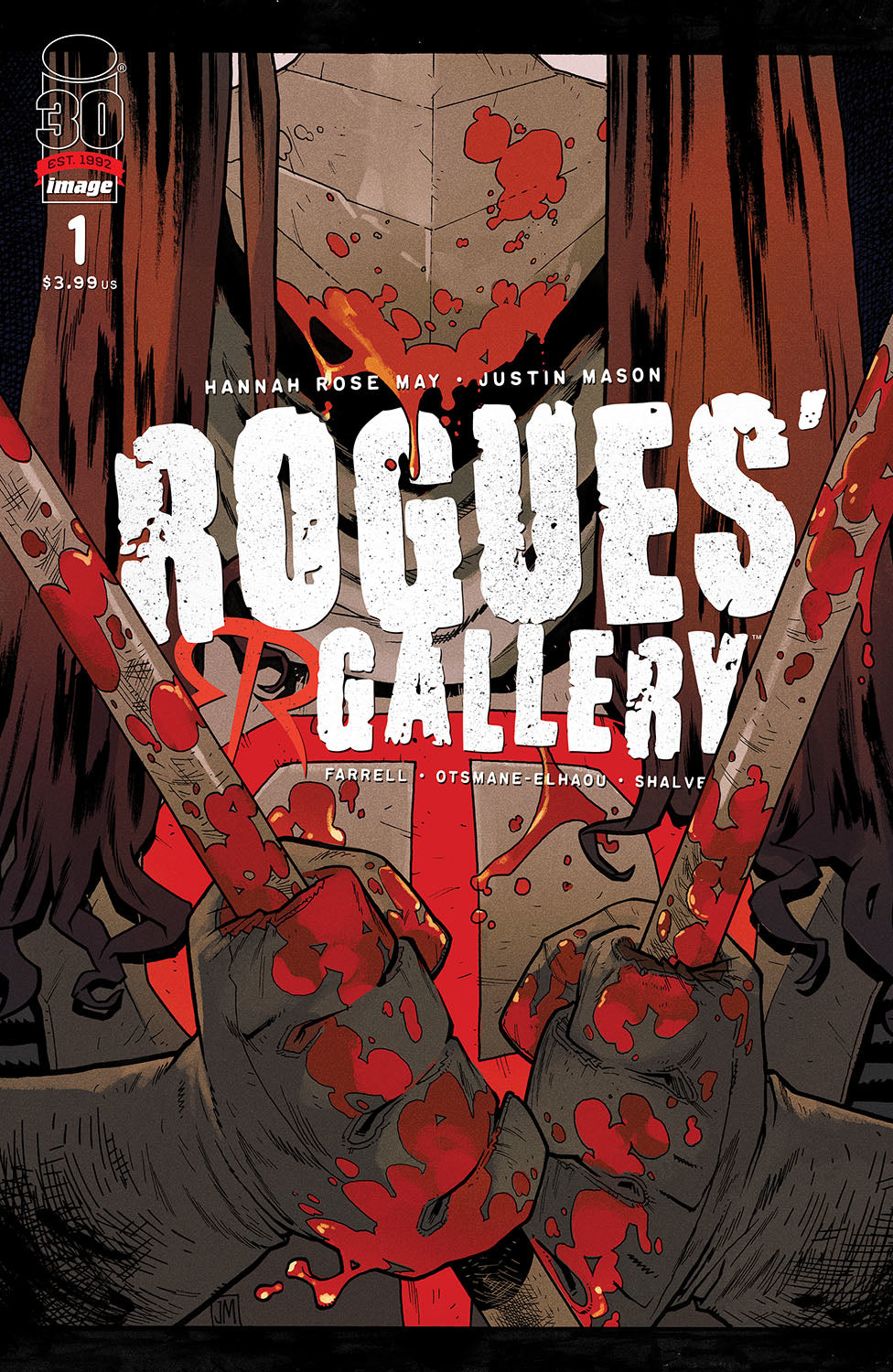 Rogues Gallery #1 C Justin Mason Variant SIGNED Hannah Rose May (Mr) (07/20/2022) Image