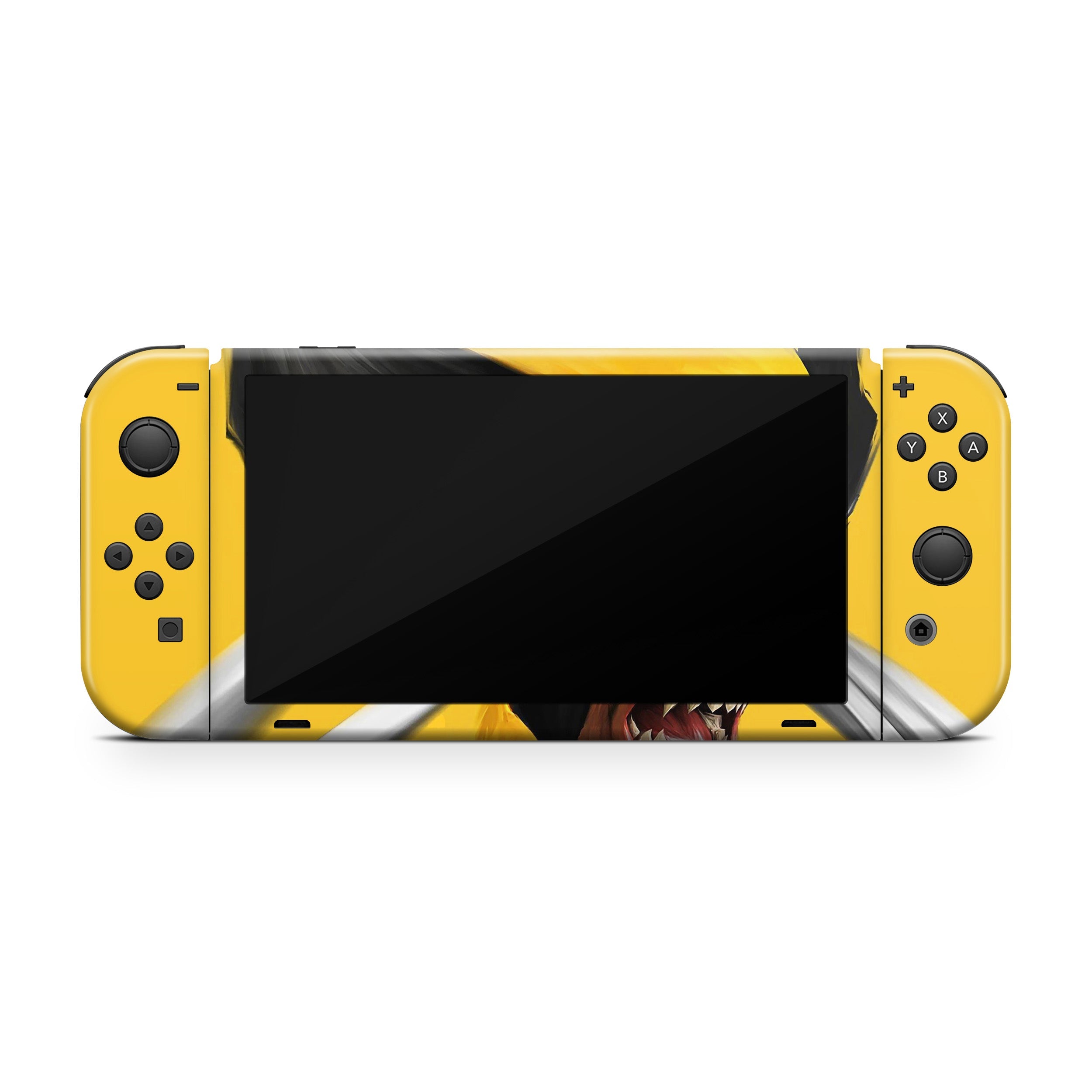 Metallic Claws Nintendo Switch OLED Skin