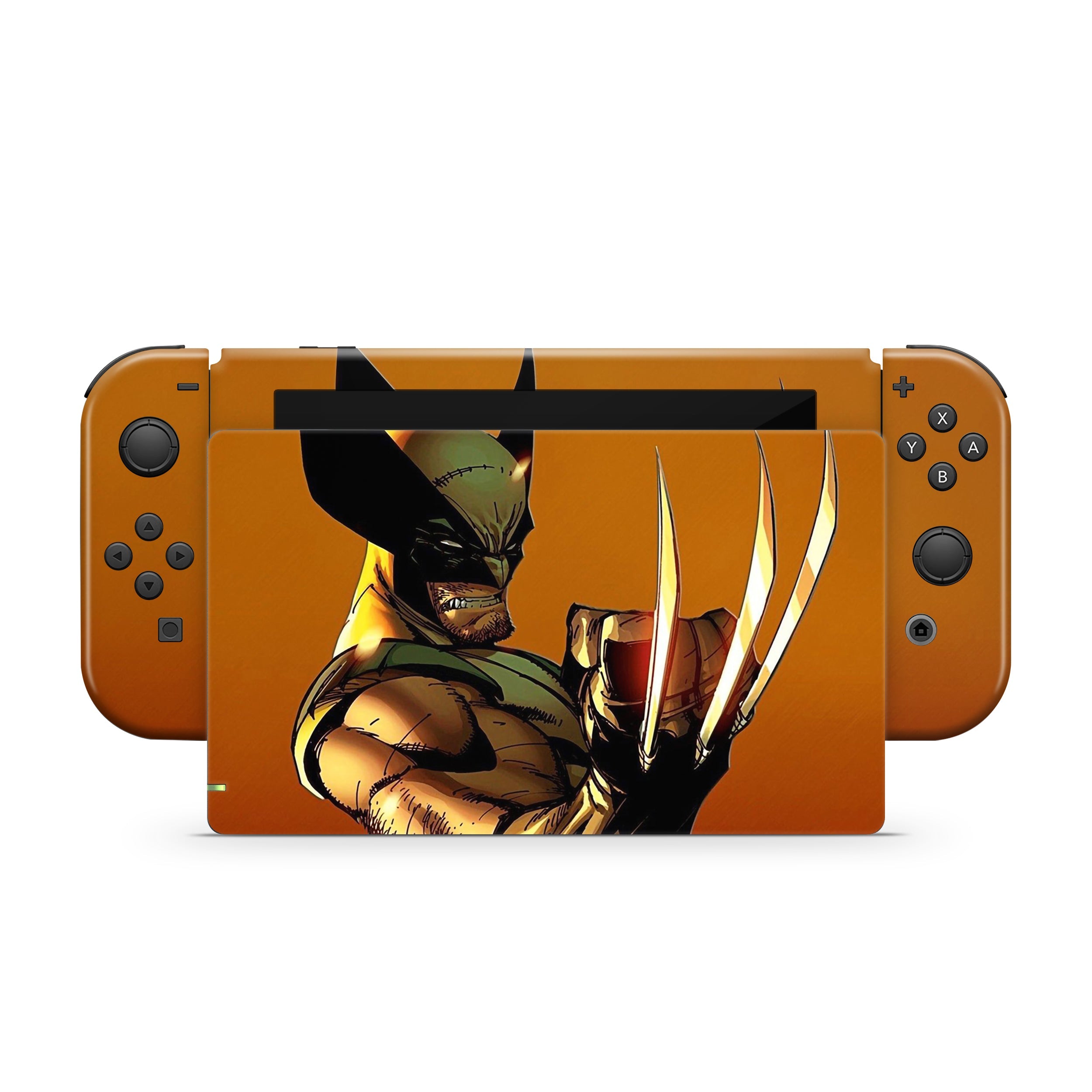 Metallic Claws Nintendo Switch Skin
