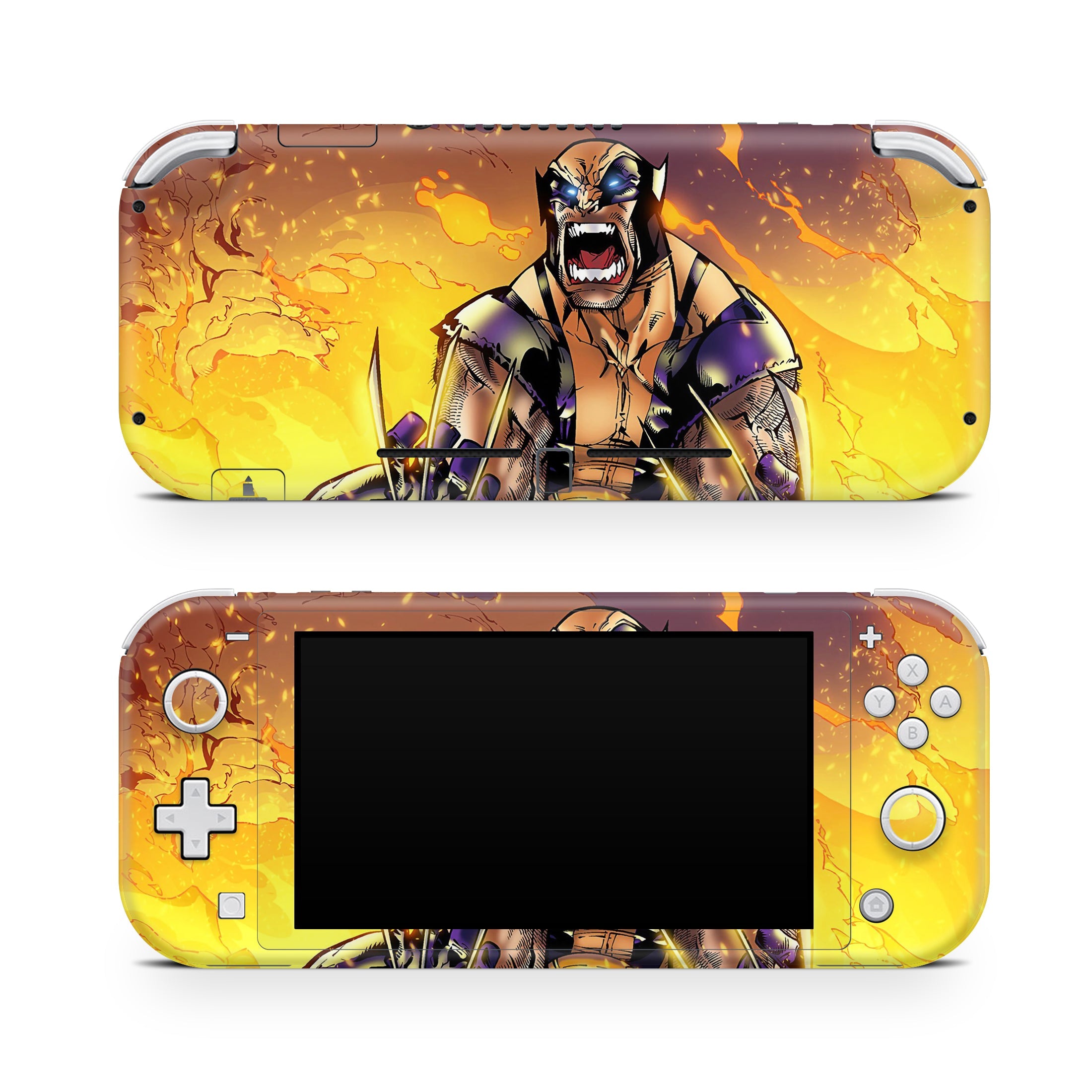 Metallic Claws Nintendo Switch Lite Skin