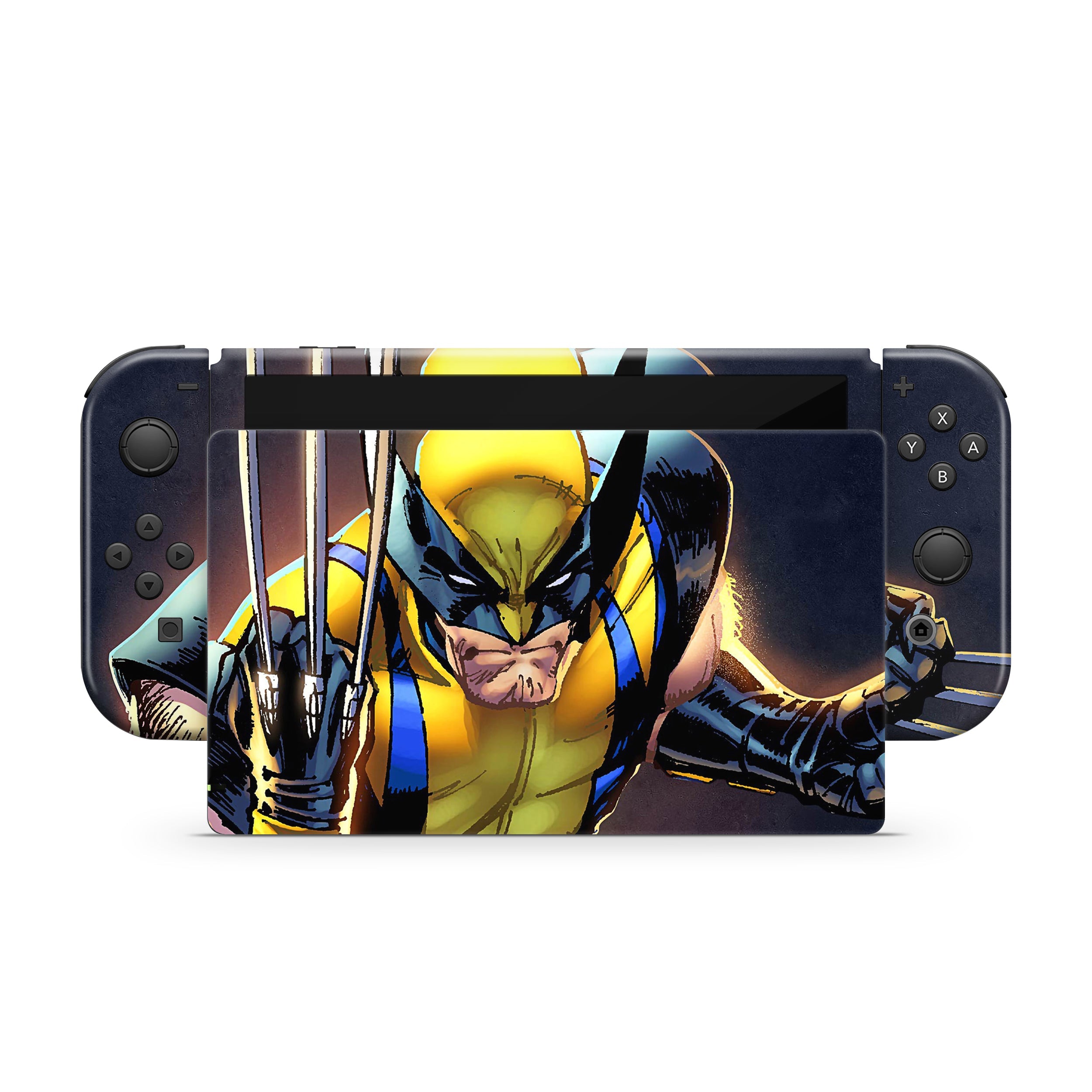 Metallic Claws Nintendo Switch OLED Skin