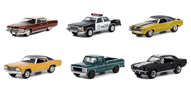 Greenlight 44950-CASE 1/64 Scale Hollywood Series 35 - 6 Pieces