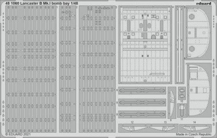 Eduard 481060 1/48 Aircraft- Lancaster B Mk I Bomb Bay for HKM