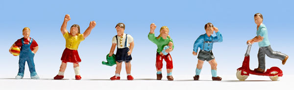 Noch 15815 HO Scale Children -- pkg(6)