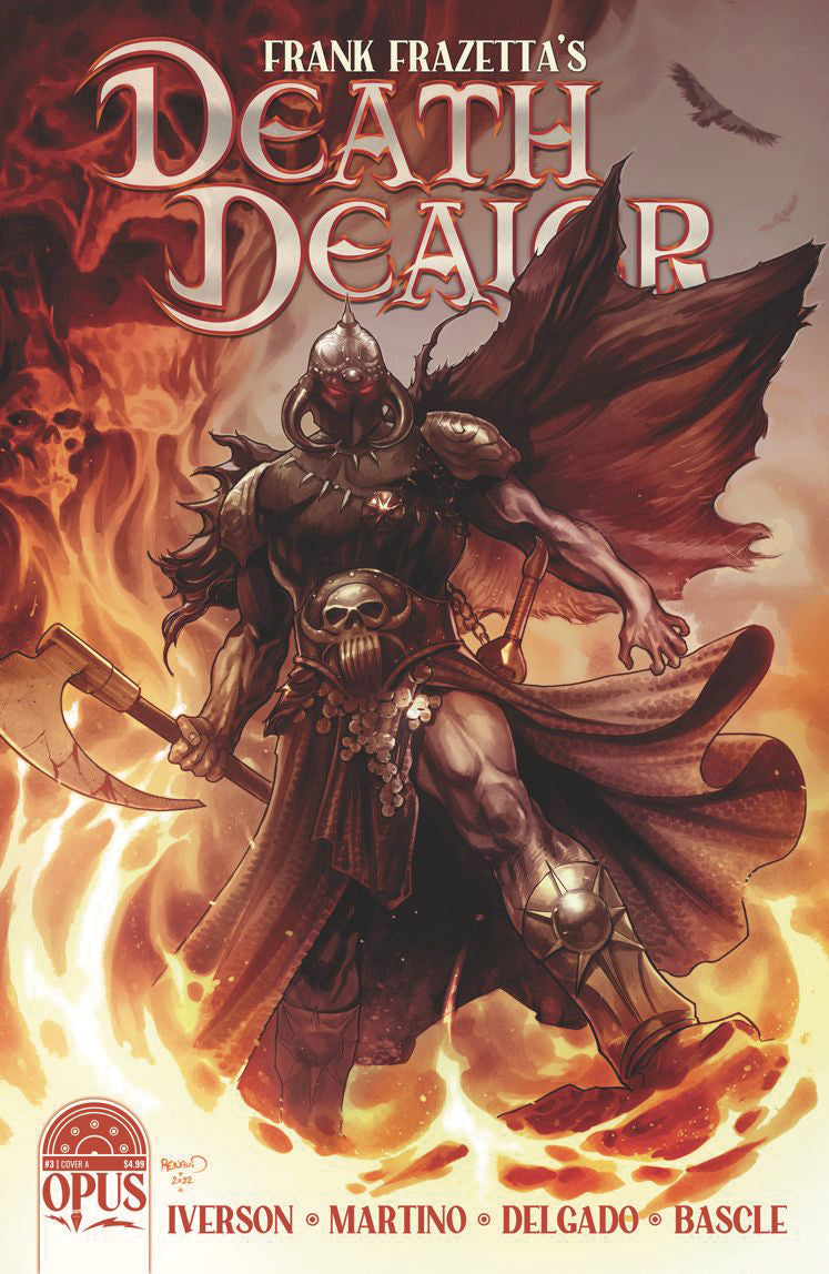 Frank Frazetta Death Dealer #3 A Renaud (07/13/2022) Opus