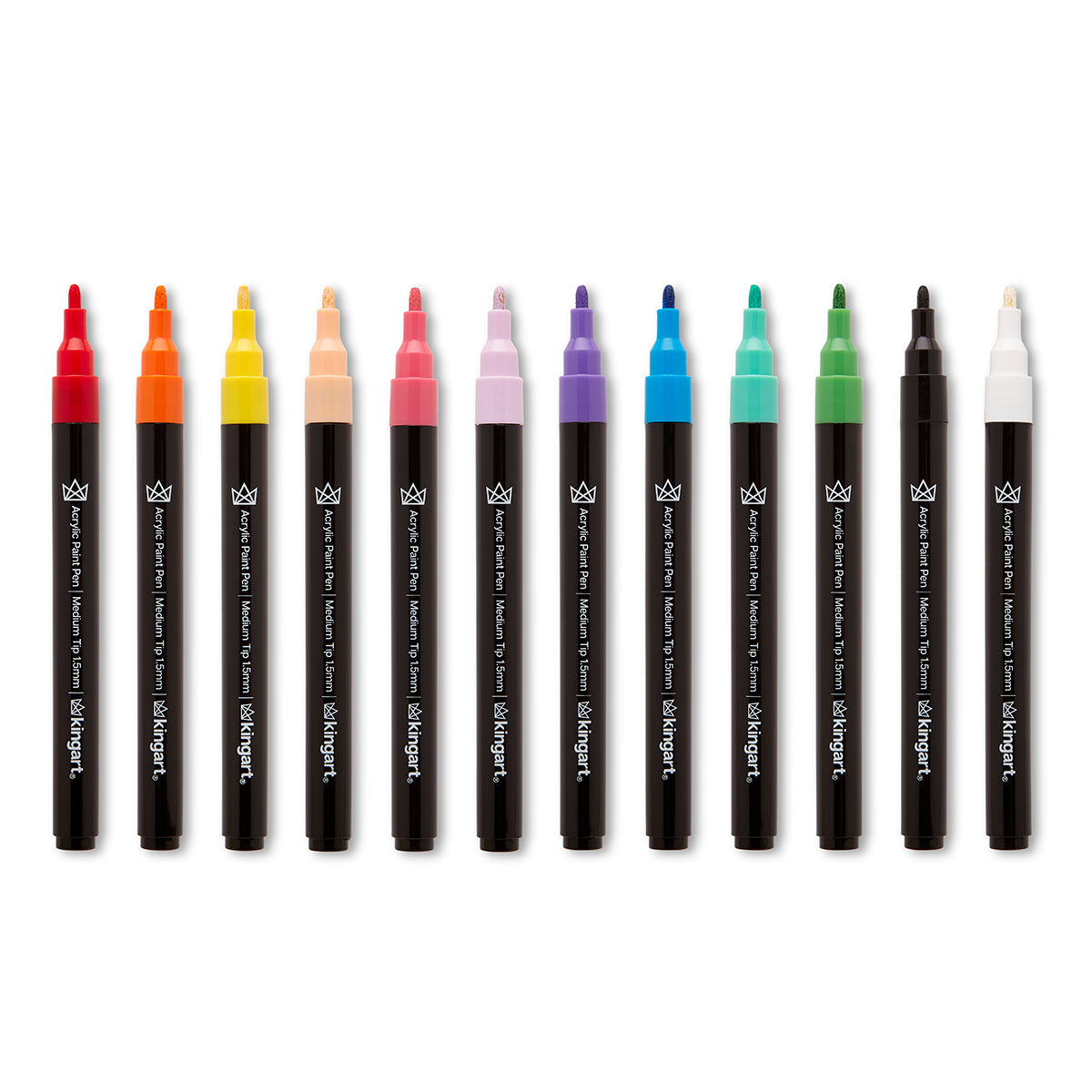 Acrylic Paint Pens 12 Colors