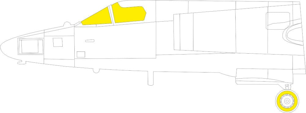 Eduard CX646 1/72 Mask Aircraft- U2C for HBO