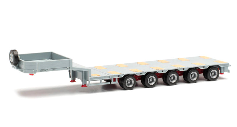 Herpa 076388GY 1/87 Scale Goldhofer 5-Axle Drop Deck Lowboy Trailer