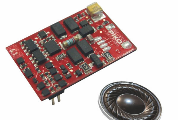 Piko 46442 HO Scale 1/87 SmartDecoder 4.1 Sound w/Speaker TT Diesel BR 130/231