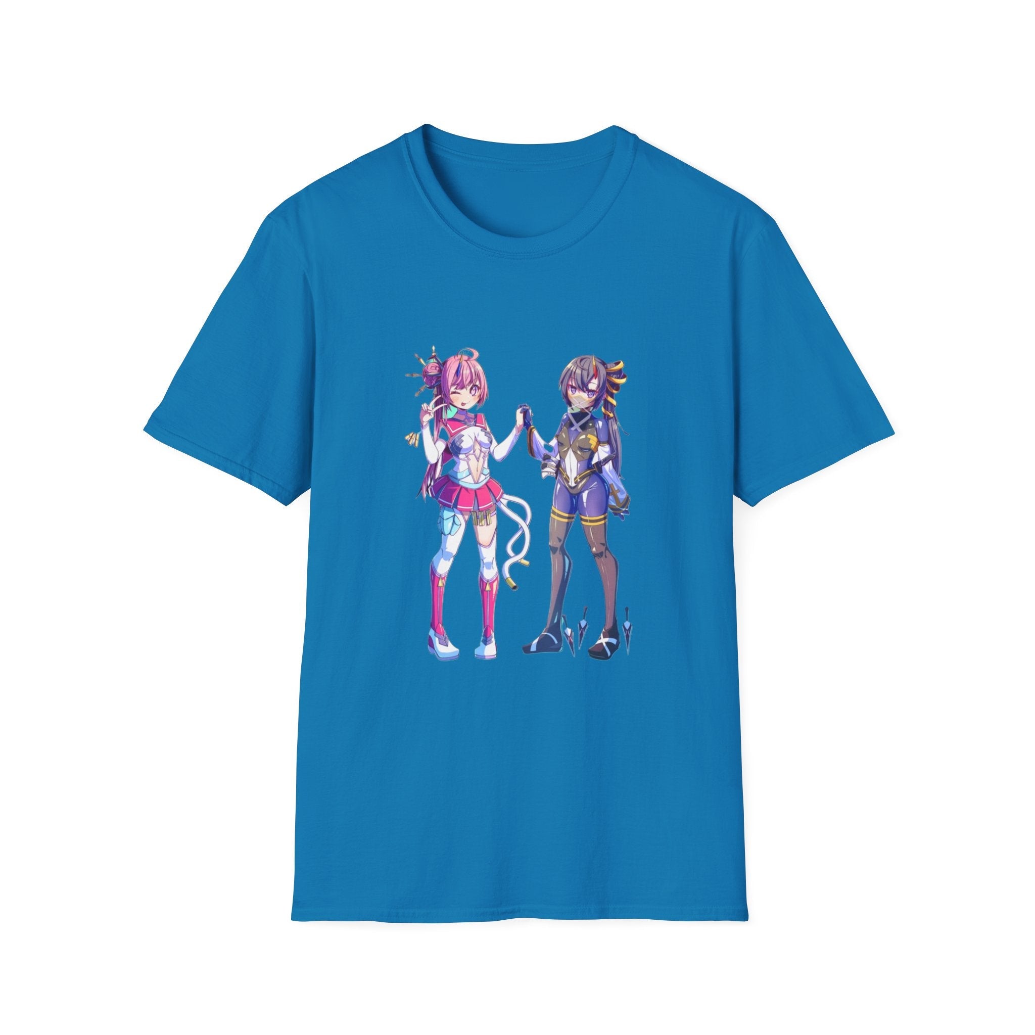 Anime-Inspired lewd Unisex T-Shirt, Cute Graphic Tee, Casual Wear, Gift for Fans, Cosplay Apparel