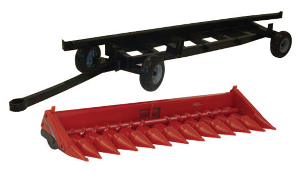 Ertl 46622 1/16 Scale Case 4412 Corn Head and Header Cart
