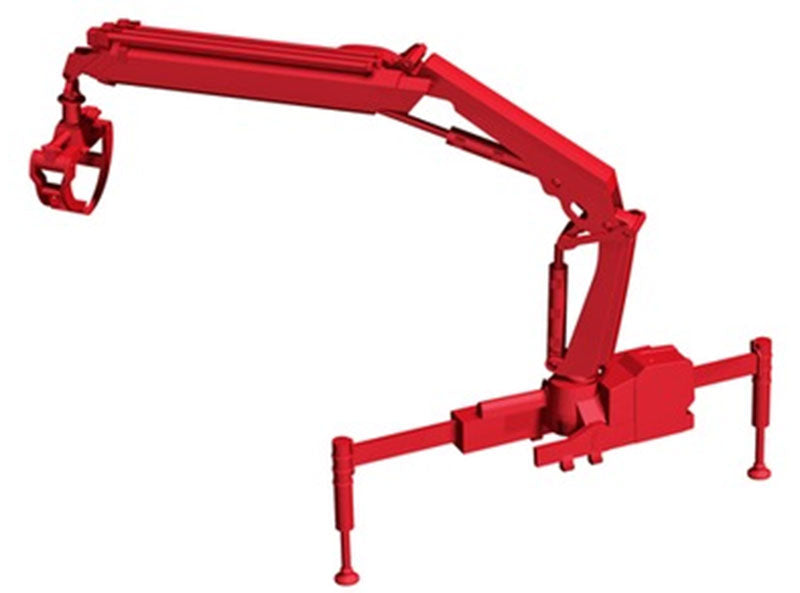 Herpa 054140 1/87 Scale Hiab X-Hipro Loading Crane Log Grabber High Quality